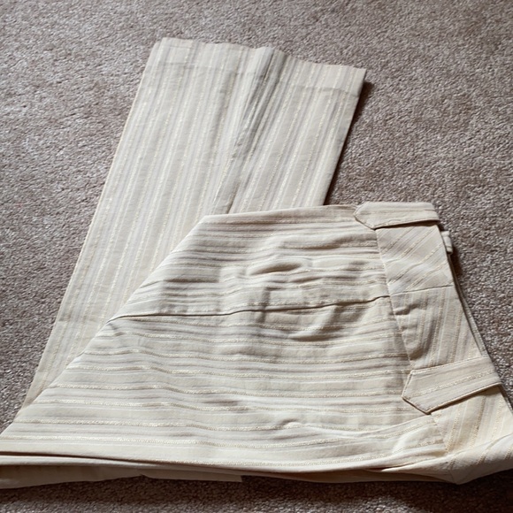 Bebe khaki pin stripe pants - Picture 2 of 6